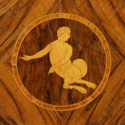 Coppia di Comodini Neoclassici-particolare