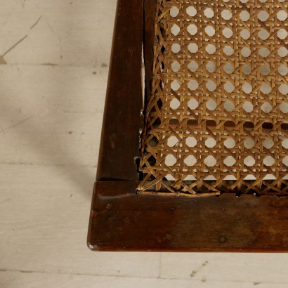 Coppia di Sedie e Poltrona Neoclassica-particolare