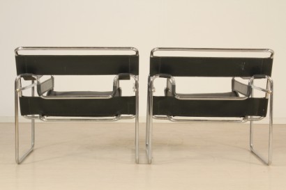 modernariato, poltrone, coppia di poltrone marcel breuer, poltrone gavina spa, poltrone knoll, poltrone marcel breuer, poltrone italia