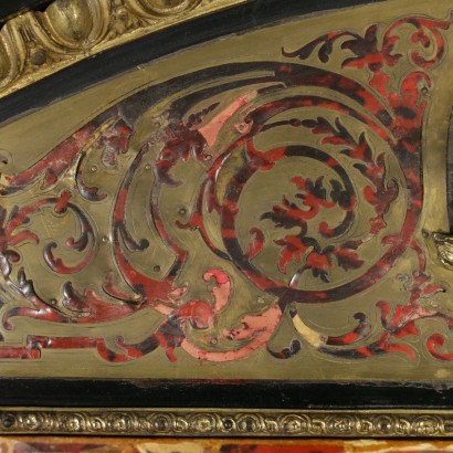 Libreria Stile Boulle-particolare