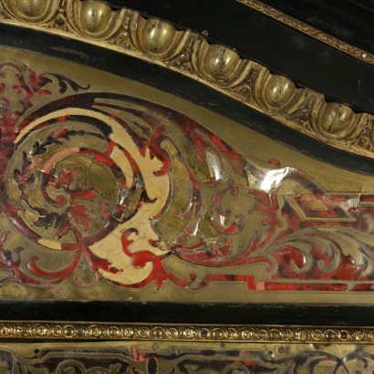 Libreria Stile Boulle-particolare