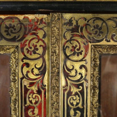 Libreria Stile Boulle-particolare