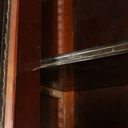 Libreria Stile Boulle-particolare