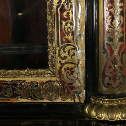 Libreria Stile Boulle-particolare