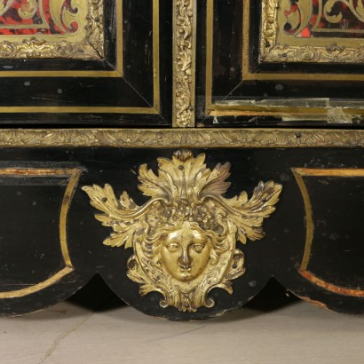 Libreria Stile Boulle-particolare