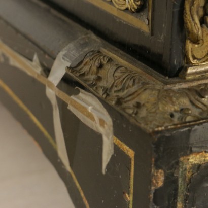 Libreria Stile Boulle-particolare