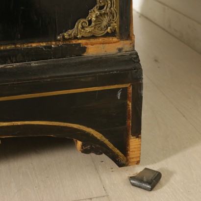 Libreria Stile Boulle-particolare