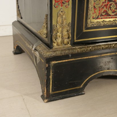 Libreria Stile Boulle-particolare