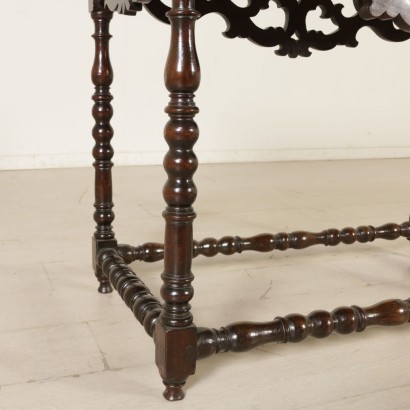 Tavolino a Rocchetto-particolare