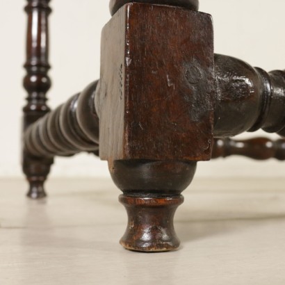 Tavolino a Rocchetto-particolare