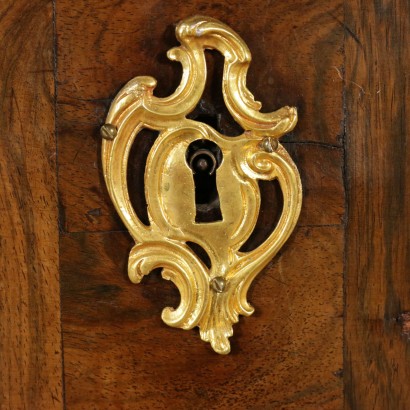 Comò Reggenza-particolare