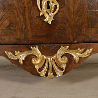 Comò Reggenza-particolare