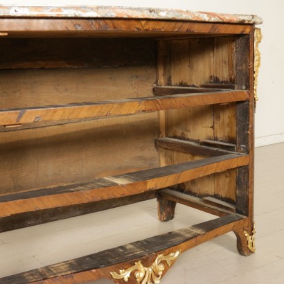 Comò Reggenza-particolare