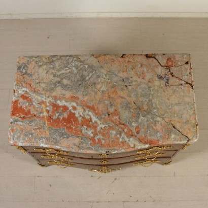 Comò Reggenza-particolare