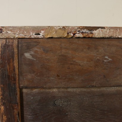 Comò Reggenza-particolare