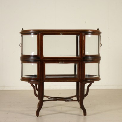 antiquités, vitrine, vitrine antique, vitrine antique, vitrine italienne antique, vitrine antique, vitrine néoclassique, vitrine du 19ème siècle