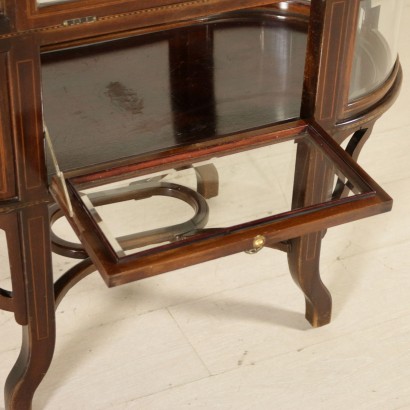 antiquités, vitrine, vitrine antique, vitrine antique, vitrine italienne antique, vitrine antique, vitrine néoclassique, vitrine du 19ème siècle