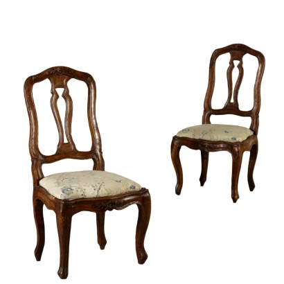 Paire de Chaises Baroque Tardif