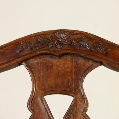 Par de Sillas en el Barroco tardío