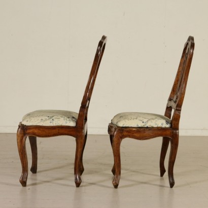 Par de Sillas en el Barroco tardío