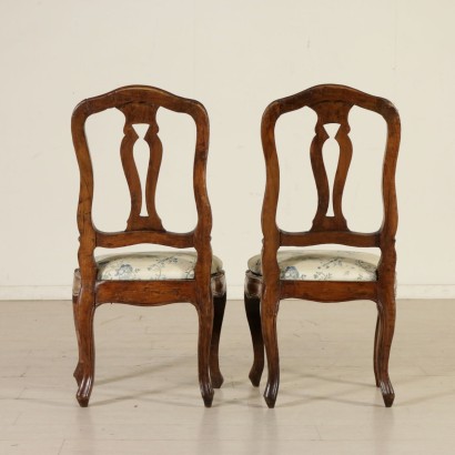 Par de Sillas en el Barroco tardío