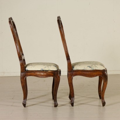 Par de Sillas en el Barroco tardío