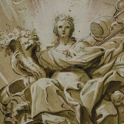 Disegno di Antonio Dominici-particolare