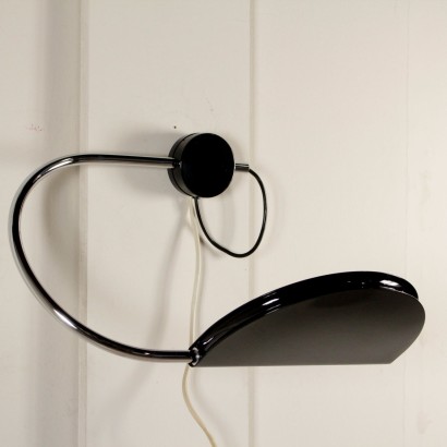 modernariato, modernariato di design, lampada da parete, lampada da parete modernariato, lampada da parete di modernariato, lampada da parete italiana, lampada da parete vintage, lampada da parete anni 70, lampada da parete design anni 70, Bruno Gecchelin, Skipper.