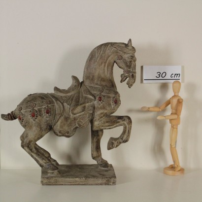 antiquariato, oggettistica, antiquariato oggettistica, oggettistica antica, oggettistica antica italiana, oggettistica di antiquariato, oggettistica del 900, cavallo in gesso