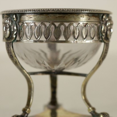 Paar Salzstreuer Silber-detail