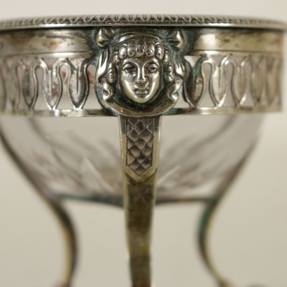Paar Salzstreuer Silber-detail