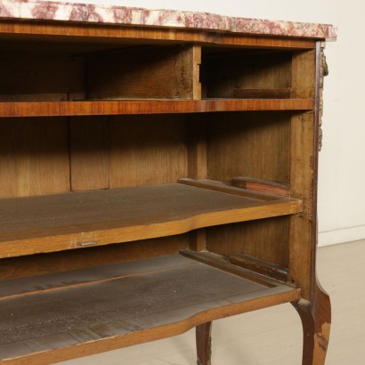 Cassettone Napoleone III-particolare