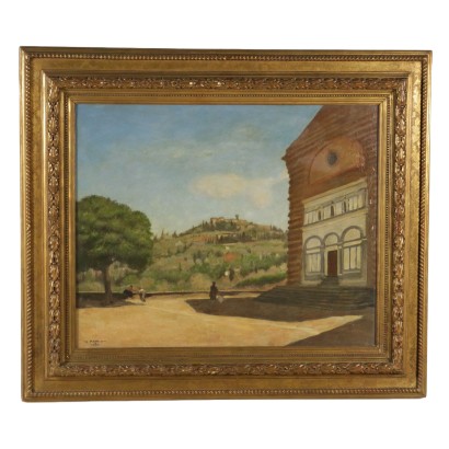 Art of the Twentieth century - Landscape Painting-Landscape of Carlo Prada