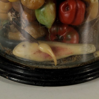 Composizione di Frutta in Cera-particolare
