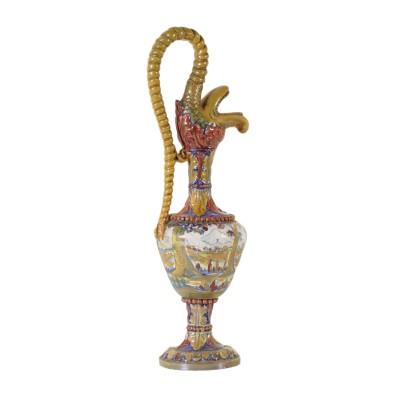 antiques, ceramics, ceramic antiques, ancient ceramics, ancient Italian ceramics, antique ceramics, neoclassical ceramics, 20th century ceramics, pouring machine, Alfredo Santaerlli pouring machine.