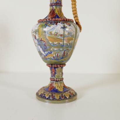 antiques, ceramics, ceramic antiques, ancient ceramics, ancient Italian ceramics, antique ceramics, neoclassical ceramics, 20th century ceramics, pouring machine, Alfredo Santaerlli pouring machine.