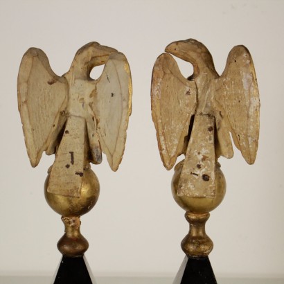 antiquariato, oggettistica, antiquariato oggettistica, oggettistica antica, oggettistica antica italiana, oggettistica di antiquariato, oggettistica neoclassico, oggettistica del 800-900, coppia di aquile, sculture in bronzo, aquile in bronzo.