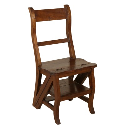 antiquariato, sedia, antiquariato sedie, sedia antica, sedia antica italiana, sedia di antiquariato, sedia neoclassica, sedia del 900, scaletta da libreria.