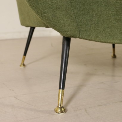 moderne Antiquitäten, moderne Design Antiquitäten, Sessel, moderne antike Sessel, moderne antike Sessel, italienische Sessel, Vintage Sessel, 50-60er Sessel, 50-60er Designer Sessel, Paar Sessel.