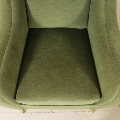 moderne Antiquitäten, moderne Design Antiquitäten, Sessel, moderne antike Sessel, moderne antike Sessel, italienische Sessel, Vintage Sessel, 50-60er Sessel, 50-60er Designer Sessel, Paar Sessel.
