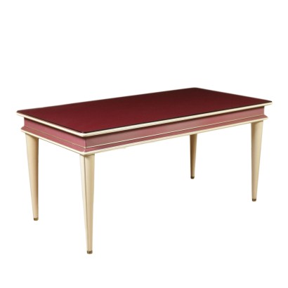 antigüedades modernas, antigüedades de diseño moderno, mesa, mesa de antigüedades modernas, mesa de antigüedades modernas, mesa italiana, mesa vintage, mesa de los años 50, mesa de diseño de los años 50, mesa de producción Mascagni, mesa Umberto Mascagni.