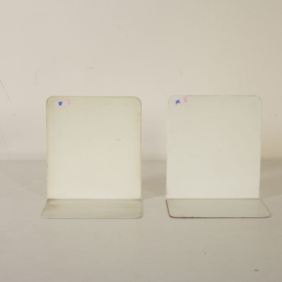 moderne Antiquitäten, moderne Design-Antiquitäten, Objekte, moderne Antiquitäten-Objekte, moderne Antiquitäten-Objekte, italienische Objekte, Vintage-Objekte, 60er-Jahre-Objekte, 60er-Jahre-Designobjekte, Buchstützen, Piero Fornasetti Buchstützen.