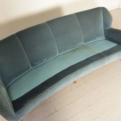 modernariato, modernariato di design, divano, divano modernariato, divano di modernariato, divano italiano, divano vintage, divano anni 50, divano design anni 50.