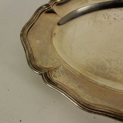 Tablett in Silber-besonders