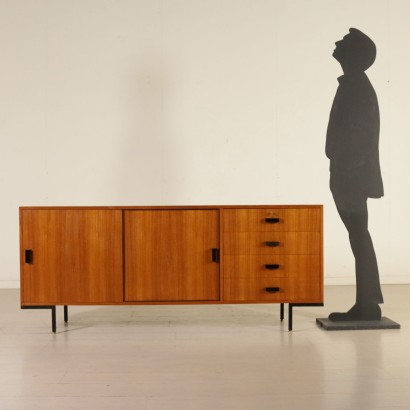 antiguo moderno, antiguo de diseño moderno, aparador, aparador antiguo moderno, aparador antiguo moderno, aparador italiano, aparador vintage, aparador de los años 60, aparador de diseño de los años 60, aparador Paolo Tilche, producción Arform.