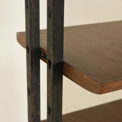 moderne Antiquitäten, moderne Design-Antiquitäten, Bücherregal, modernes antikes Bücherregal, modernes antikes Bücherregal, italienisches Bücherregal, Vintage-Bücherregal, 60er Jahre Bücherregal, 50-60er Design Bücherregal