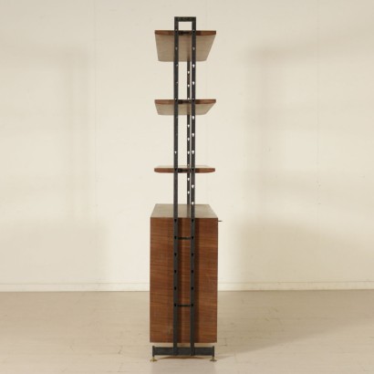moderne Antiquitäten, moderne Design-Antiquitäten, Bücherregal, modernes antikes Bücherregal, modernes antikes Bücherregal, italienisches Bücherregal, Vintage-Bücherregal, 60er Jahre Bücherregal, 50-60er Design Bücherregal