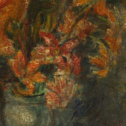 Arte Novecento- Arturo Tosi,attribuibile a-particolare