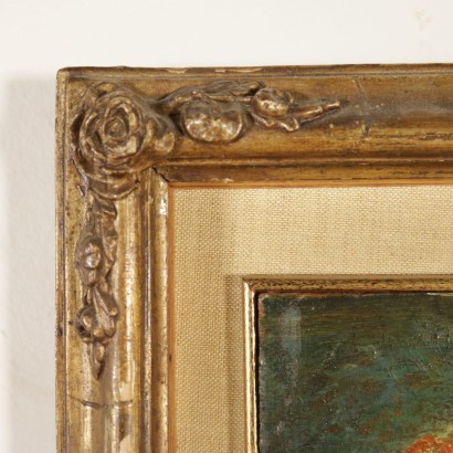 Arte Novecento- Arturo Tosi,attribuibile a-particolare