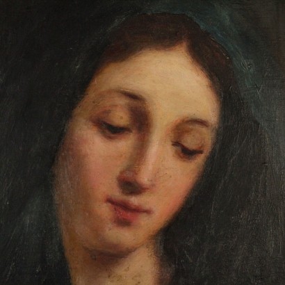 Gesicht von Madonna-detail